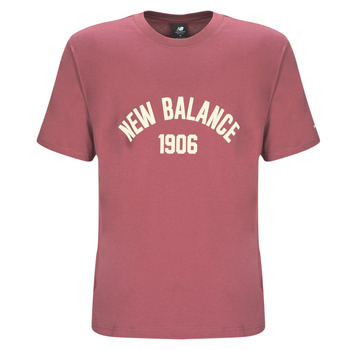 textil Hombre Camisetas manga corta New Balance MT33554-WAD Rosa