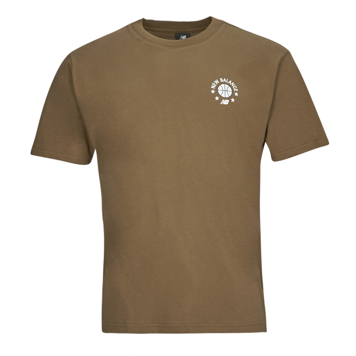 textil Hombre Camisetas manga corta New Balance MT33582-DHE Marrón