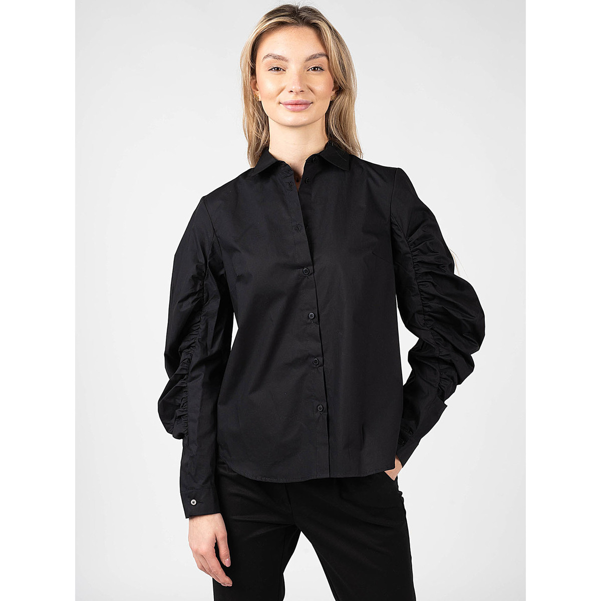 textil Mujer Camisas Silvian Heach PGA22178CA Negro