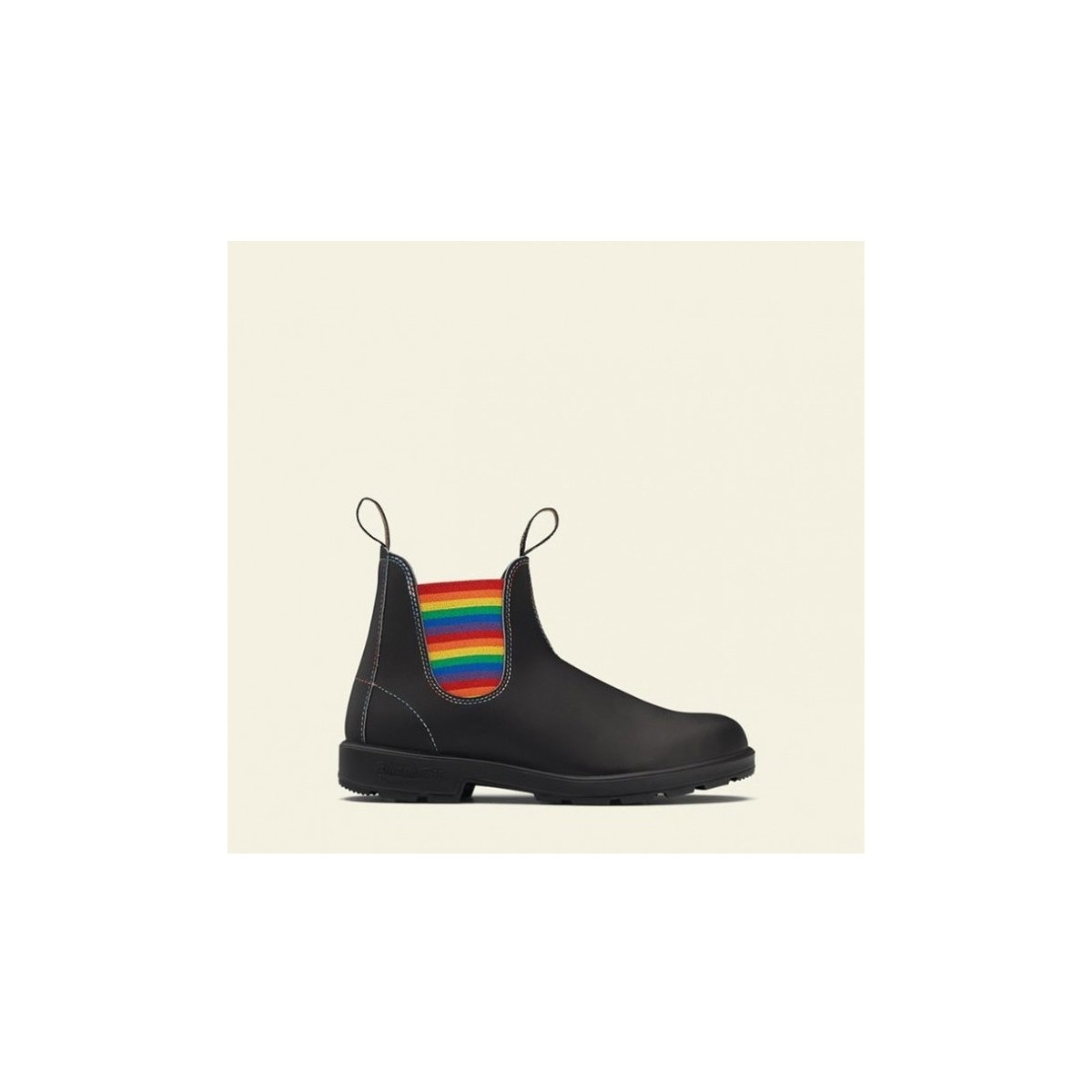 Zapatos Mujer Botas Blundstone 2105 Black Leather & Rainbow Negro