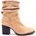 Zapatos Mujer Botines Top3 22818 Beige