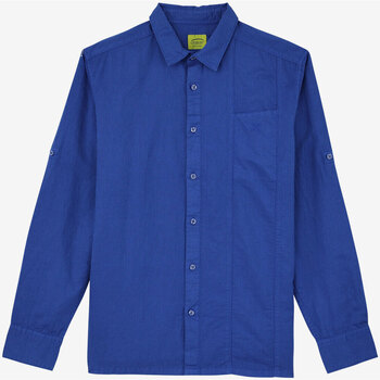 textil Hombre Camisas manga larga Oxbow Chemise CHRISTA Azul
