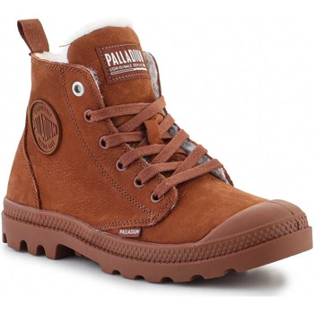 Zapatos Mujer Botas de caña baja Palladium PAMPA HI ZIP WL 95982-200-M Marrón