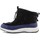 Zapatos Hombre Botas de caña baja Keen Uneek Snk Chukka Wp Black/Blue depths 1025446 Multicolor