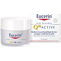 Belleza Antiedad & antiarrugas Eucerin Q10 Active Crema Día Antiarrugas Piel Seca 