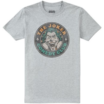 textil Hombre Camisetas manga larga The Joker  Gris