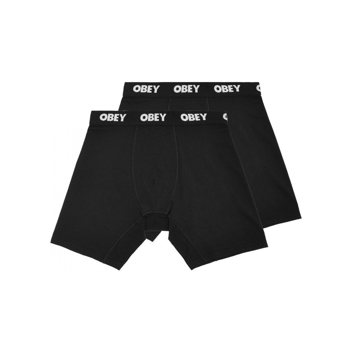 Ropa interior Hombre Boxer Obey Established work 2 pack boxers Negro