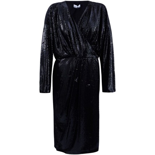 textil Mujer Vestidos largos Sfizio 22FA6825COCKTAIL Negro