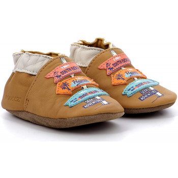 Zapatos Niño Pantuflas para bebé Robeez Seek Adventure Marrón