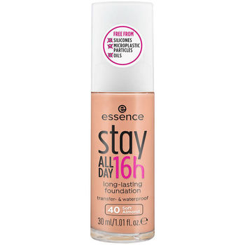 Belleza Base de maquillaje Essence Stay All Day 16h Long-lasting Maquillaje 40-soft Almond 