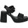 Zapatos Mujer Sandalias Isteria 22306 Negro