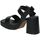 Zapatos Mujer Sandalias Isteria 22306 Negro