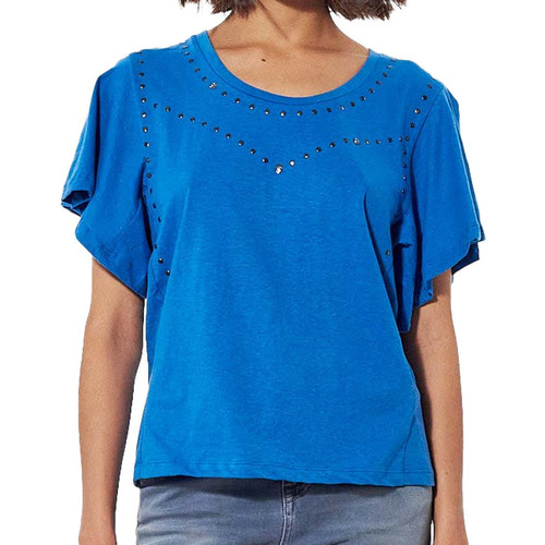 textil Mujer Camisetas manga corta Kaporal  Azul