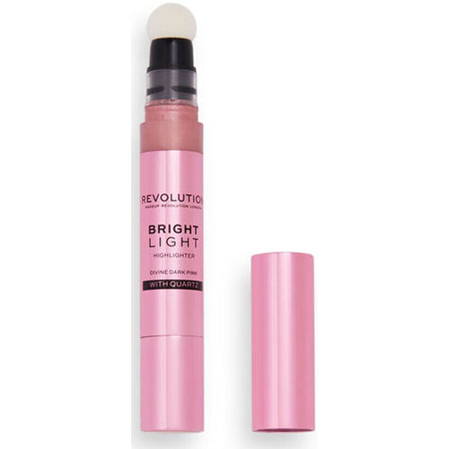 Belleza Iluminador  Revolution Make Up Bright Light Highlighter divine Dark Pink 