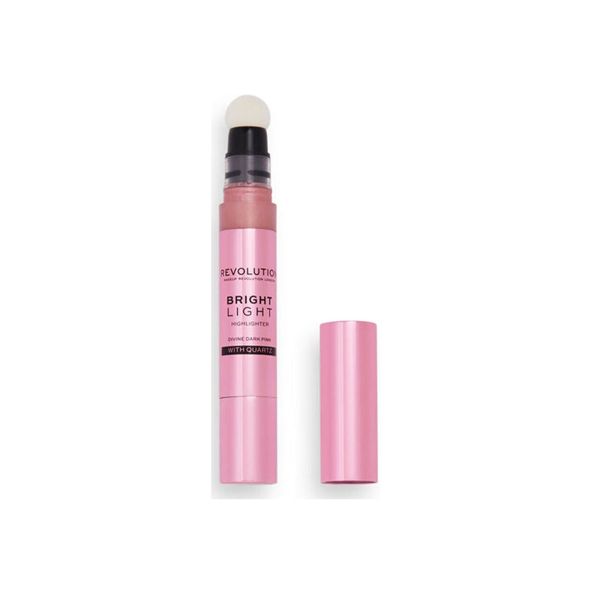 Belleza Iluminador  Revolution Make Up Bright Light Highlighter divine Dark Pink 