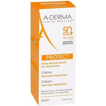 A-Derma Protect Crema Solar Spf50+ Sin Perfume 