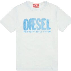 textil Niño Camisetas manga corta Diesel J01130-0KFAV Blanco