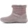 Zapatos Mujer Botas de caña baja Skechers Go Walk Arch Fit Boot True Embrace 144422-DKTP Rosa