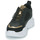 Zapatos Mujer Zapatillas bajas Versace Jeans Couture 74VA3SC2-ZP230 Negro / Oro