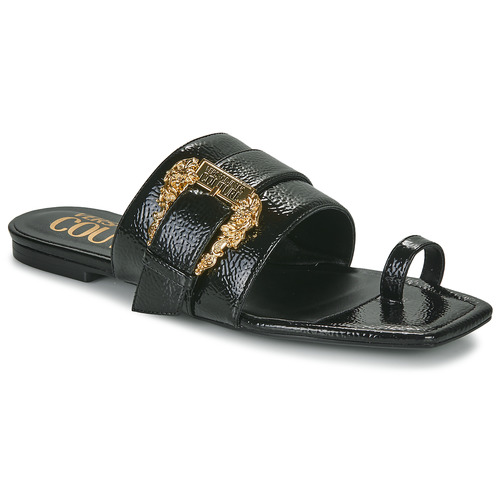 Zapatos Mujer Zuecos (Mules) Versace Jeans Couture 74VA3S62-ZS539 Negro / Oro