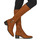 Zapatos Mujer Botas urbanas JB Martin LEONOR Toile / Ante / Camel
