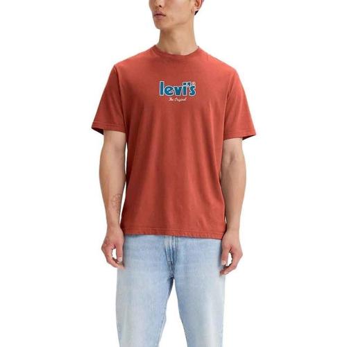 textil Hombre Camisetas manga corta Levi's SS RELAXED FIT TEE Naranja