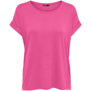 textil Mujer Sudaderas Only Noos Top Moster S/S - Gin Fizz Rosa