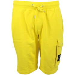 textil Hombre Shorts / Bermudas Calvin Klein Jeans Monogram Patch HWK Short Amarillo