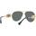 Relojes & Joyas Gafas de sol Versace Occhiali da Sole  VE2249 100281 Oro