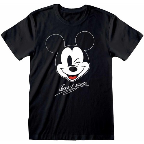 textil Camisetas manga larga Disney HE1281 Negro