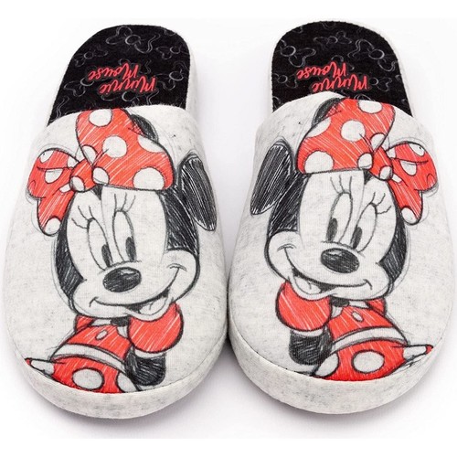 Zapatos Mujer Pantuflas Disney NS6670 Gris