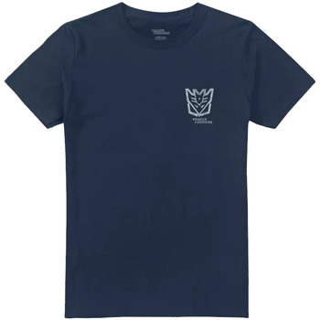 textil Hombre Camisetas manga larga Transformers Factions Azul