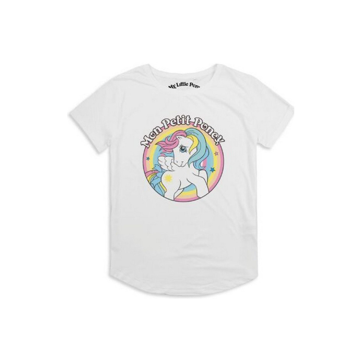 textil Mujer Camisetas manga larga My Little Pony Mon Petit Blanco