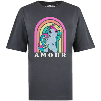 textil Mujer Camisetas manga larga My Little Pony Amour Multicolor