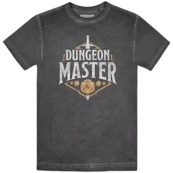 textil Hombre Camisetas manga larga Dungeons & Dragons  Negro