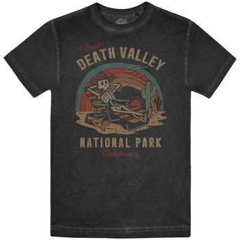 textil Hombre Camisetas manga larga National Parks Death Valley Negro