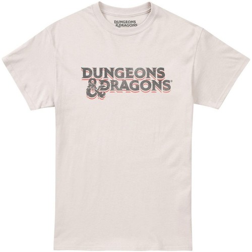 textil Hombre Camisetas manga larga Dungeons & Dragons TV1826 Beige
