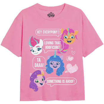 textil Niña Camisetas manga larga My Little Pony  Rojo