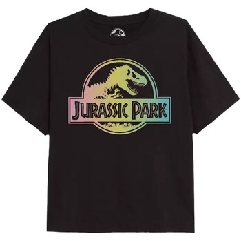 textil Niña Camisetas manga larga Jurassic Park TV1918 Negro