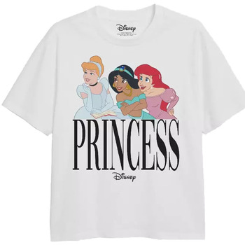 textil Niña Camisetas manga larga Disney  Blanco