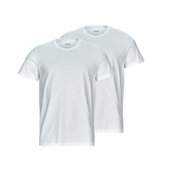 textil Hombre Camisetas manga corta BOSS TShirtRN 2P Comfort Blanco