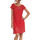 textil Mujer Vestidos Lisca Vestido de verano manga corta Santorini Rojo