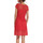 textil Mujer Vestidos Lisca Vestido de verano manga corta Santorini Rojo