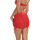 textil Mujer Pareos Lisca Falda pareo de playa Santorini Rojo