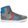 Zapatos Hombre Zapatillas altas hummel SLIMMER STADIL HIGH Gris / Azul / Rojo