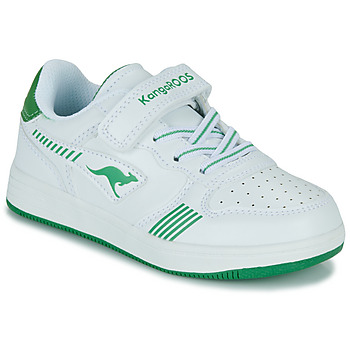 Zapatos Niños Zapatillas bajas Kangaroos K-CP Boom EV Blanco / Verde