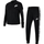 textil Niña Conjuntos chándal Nike G NSW TRK SUIT TRICOT Negro