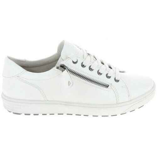 Zapatos Mujer Derbie & Richelieu Jana Sneaker 23666 Blanc Blanco