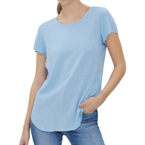 textil Mujer Camisetas manga corta Vero Moda  Azul