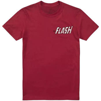 textil Hombre Camisetas manga larga The Flash The Scarlet Speedster Rojo